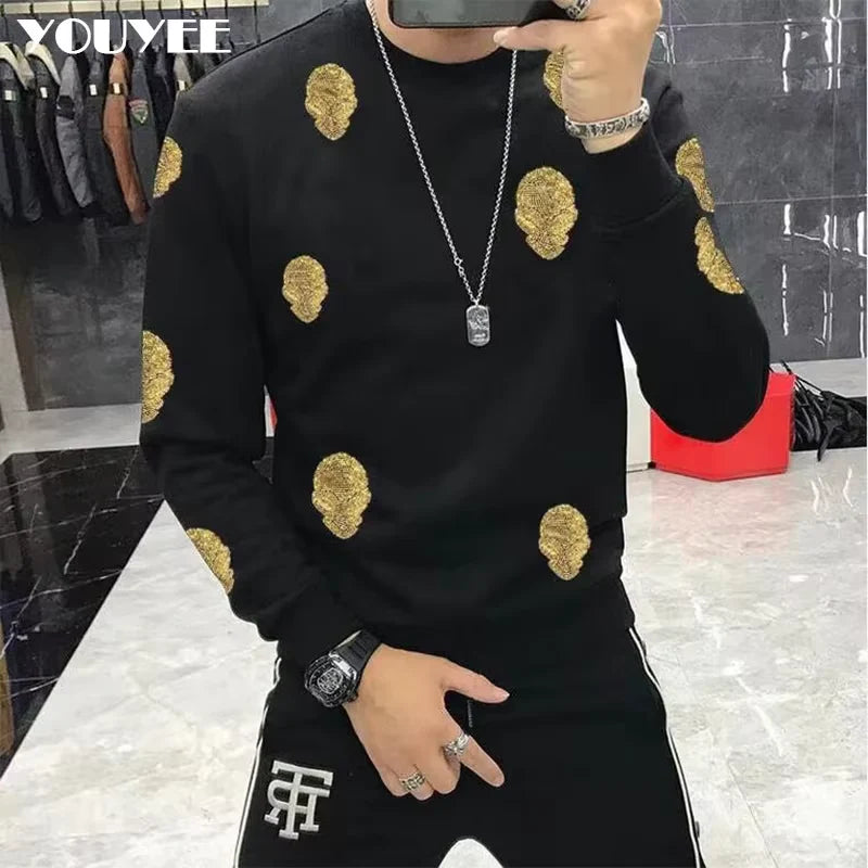 Men’s Full Diamond Luxury Hoodie