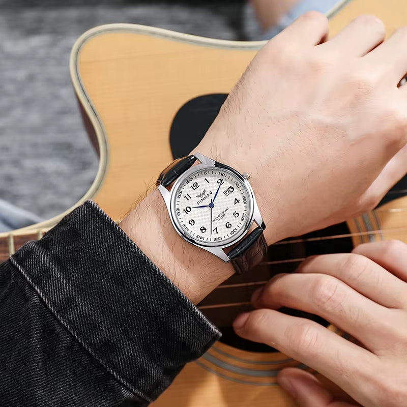 Casual Fashion Leather Strap Men Watches Montre De Luxe Homme 2021 New Best Selling Products Dropshipping Erkek Saatleri Relogio