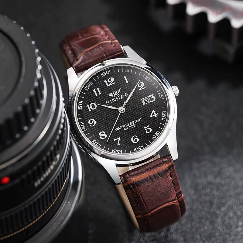 Casual Fashion Leather Strap Men Watches Montre De Luxe Homme 2021 New Best Selling Products Dropshipping Erkek Saatleri Relogio