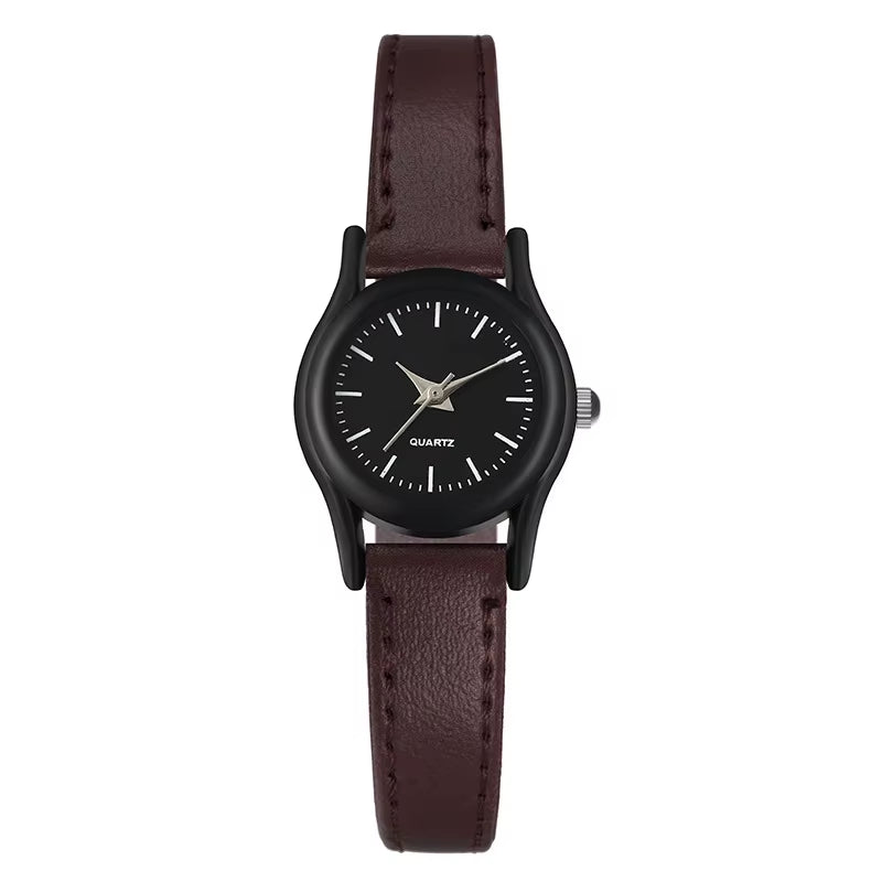 Couples Watches Men'S Watches Leather Wrist Watch Men Woman Quartz Watch Daily Business Office Hand Jewelry Accessories Gift