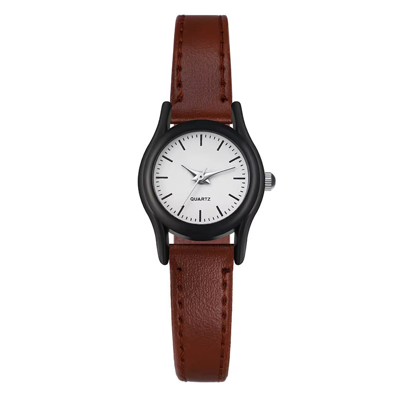 Couples Watches Men'S Watches Leather Wrist Watch Men Woman Quartz Watch Daily Business Office Hand Jewelry Accessories Gift