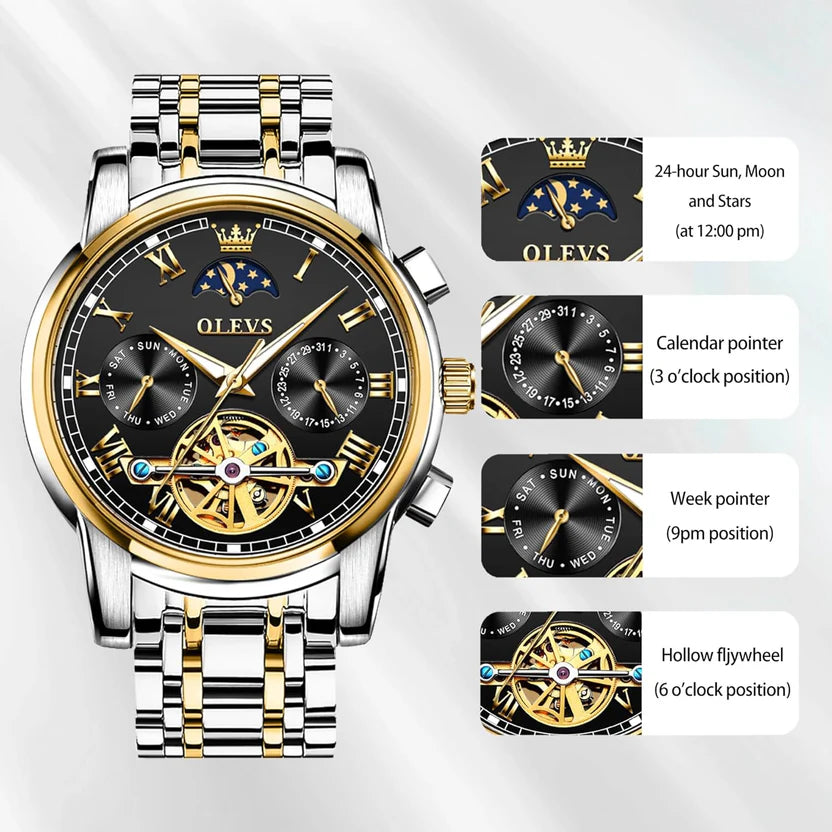 Luxury Automatic Mechanical Watch for Men